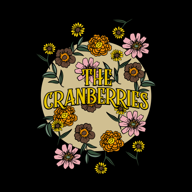 Cranberries Name Personalized Flower Retro Floral 80s 90s Name Style by Ancientdistant