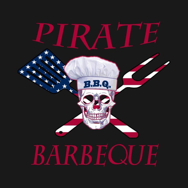 Barbeque Pirates American by Hook Ink