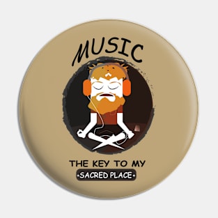 Music (the key to my sacred place) Pin