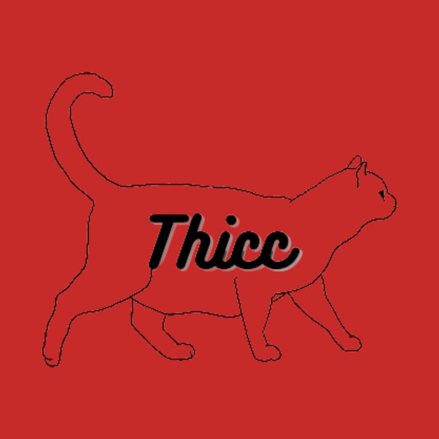 Thicc Bois Simple Print by Thicc Bois LLC