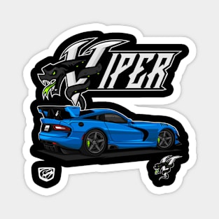 DODGE VIPER SRT 10 (BLUE) Magnet