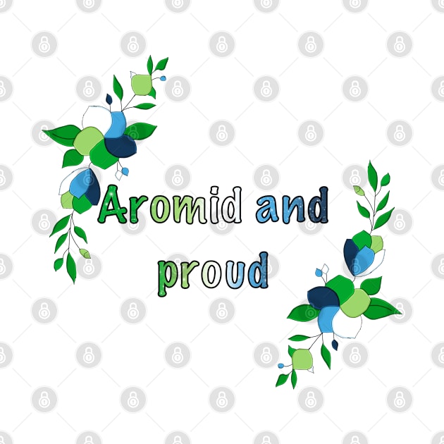 Aro mid and proud floral design by designedbyeliza