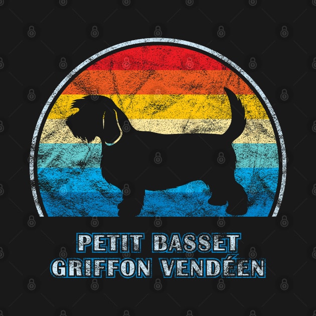 Petit Basset Griffon Vendeen Vintage Design Dog by millersye