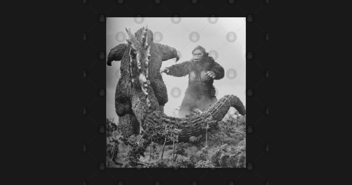Godzilla vs Kong Old - Godzilla Vs Kong - T-Shirt | TeePublic