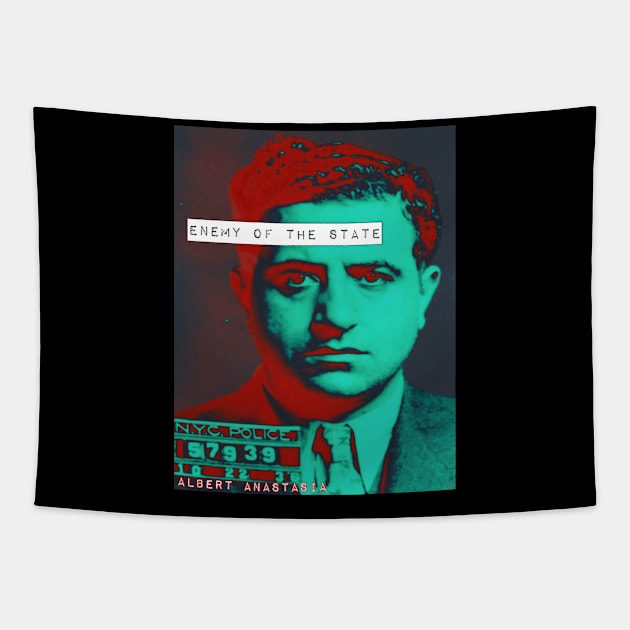 Albert Anastasia Tapestry by BlackOzean