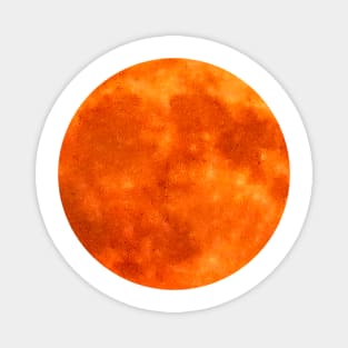 TANGERINE MOONSCAPE Magnet