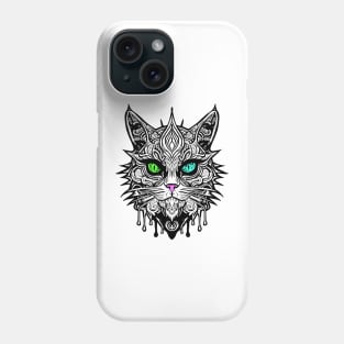 Bright eyed cat Phone Case