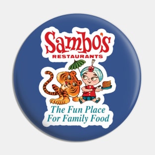 Sambo's Restaurant - Fun Place for Family Food Pin