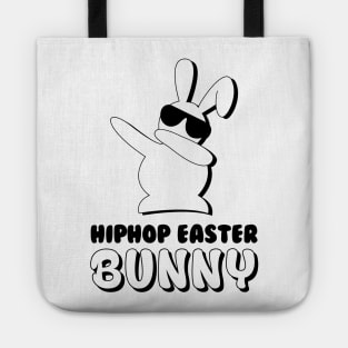 Dabbing hip hop bunny easter Tote