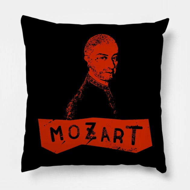 Punk Mozart Pillow by meganther0se