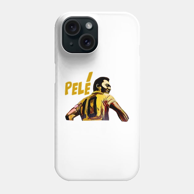 Pele Brazilian Soccer Legend Phone Case by Vamp Pattern