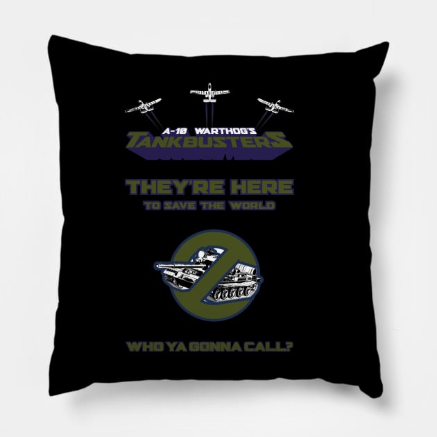 Warthog's Tankbusters Pillow by CreativeWear