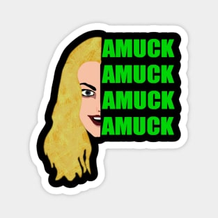 Witch run amuck Magnet