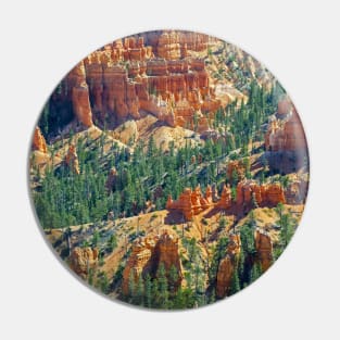 Hoodoos and Evergreens, Bryce Canyon National Park Pin