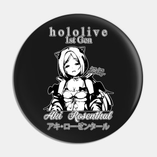 Aki Rosenthal 1st Gen Hololive Pin