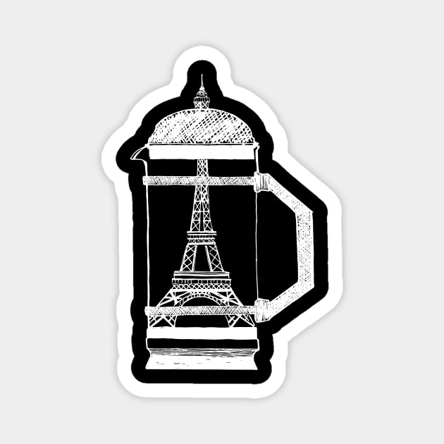 French Press... Magnet by NDTank