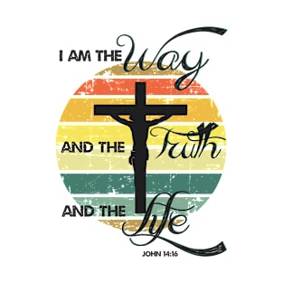 The way, the truth, the life Christian gift idea T-Shirt