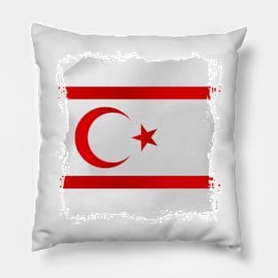 Northern Cyprus artwork Pillow