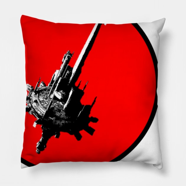 Starlight Beacon Podcast T-shirt Pillow by The Rudie Librarian