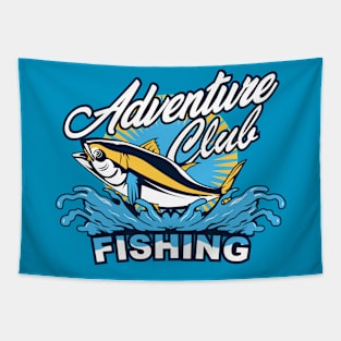 ADVENTURE FISHING CLUB Tapestry