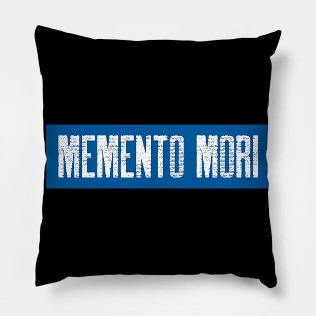 Memento mori Pillow by StoicChimp