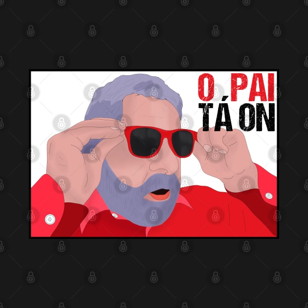 Funny Lula Meme with Sunglasses by DiegoCarvalho