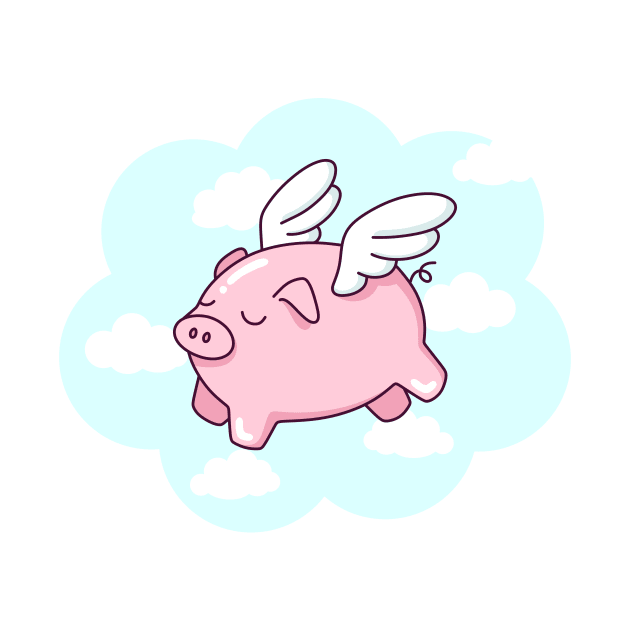 Flying Pig by sombrasblancas