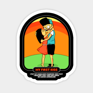 my first kiss Magnet