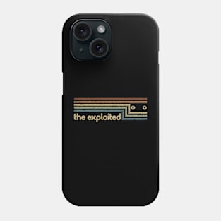 The Exploited Cassette Stripes Phone Case