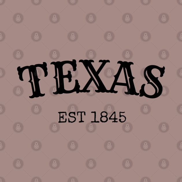 Texas Est 1845 by Thread Past