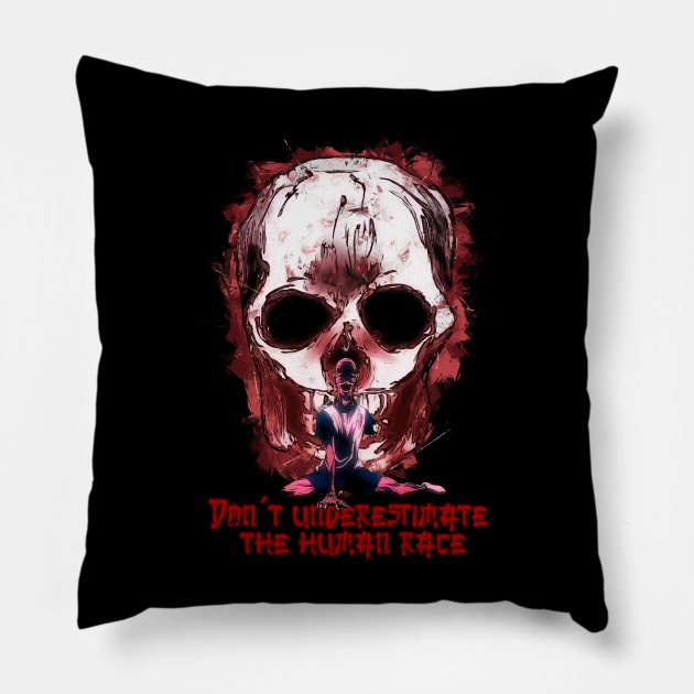 Netero Sacrifice Pillow by Gonpachiro