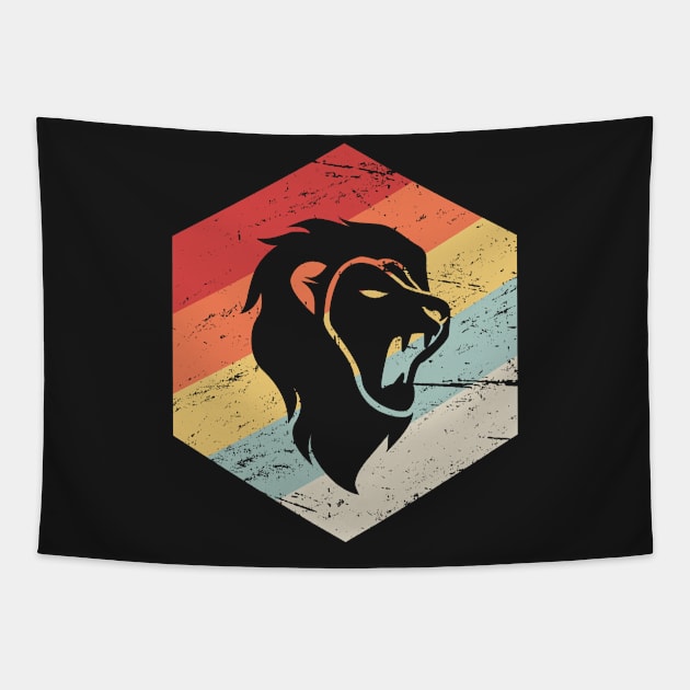 Leo – Vintage Astrology Zodiac Sign  Tapestry by MeatMan