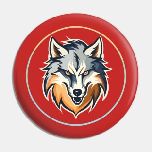 Siberian husky dog Pin