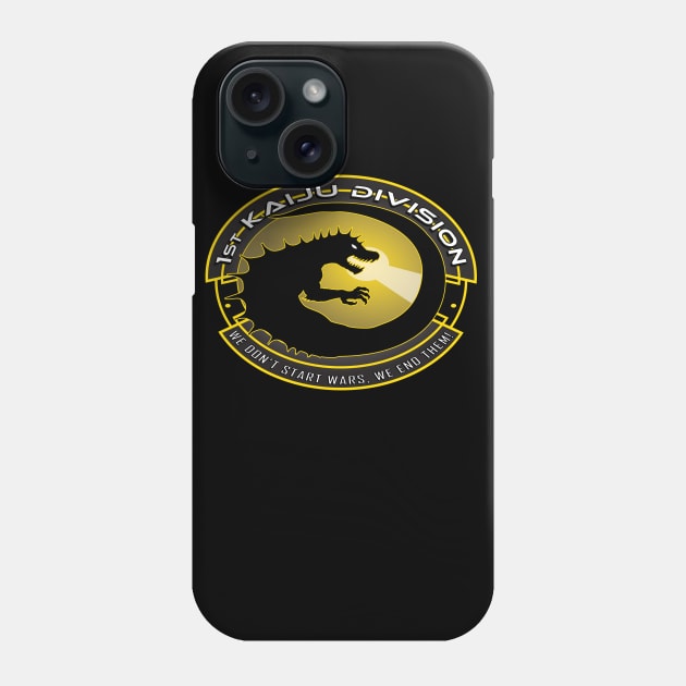 Kaiju Science Taskforce Phone Case by We Are 01Publishing