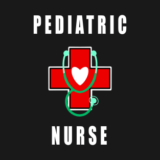 Pediatric Nurse Simple Nursery Icon Birthday Gift Idea T-Shirt