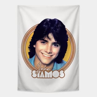 John Stamos -- Retro Fan Art Tapestry