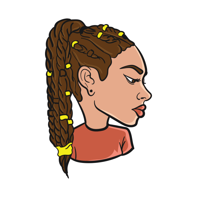 Braided Ponytail by NaturallyBlack