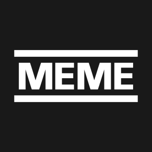 MEME Black T-Shirt