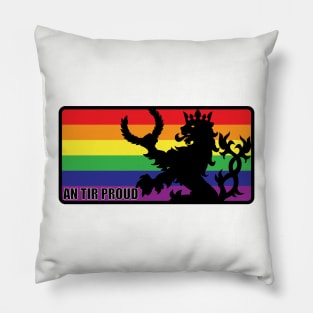 An Tir Pride - Pride Flag- Oblong Pillow