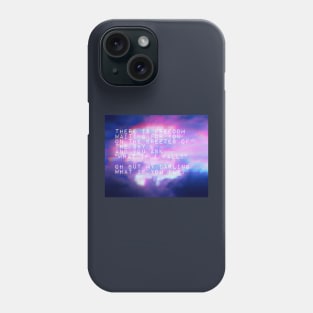 What if you fly? -Quote Phone Case