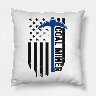 Coal Miner Pillow