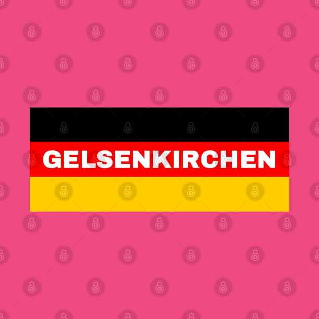 Gelsenkirchen City in German Flag by aybe7elf