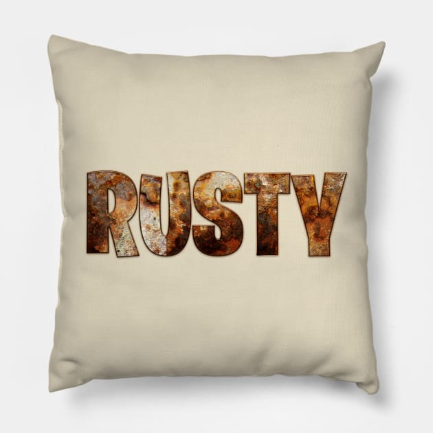 Rusty Pillow by The Lucid Frog