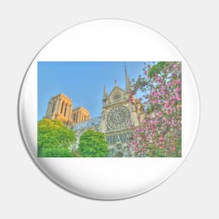 Notre Dame in Spring Glory Pin