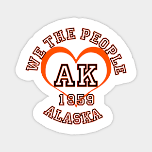 Show your Alaska pride: Alaska gifts and merchandise Magnet