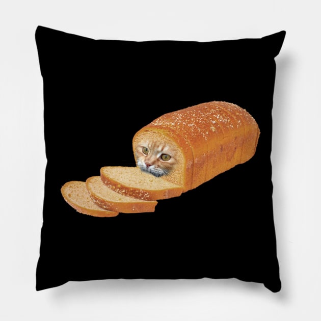 This pillow looks exactly like a loaf of bread and we need it
