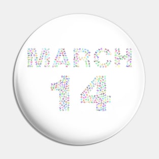 March 14 Pi Day Maths Pin