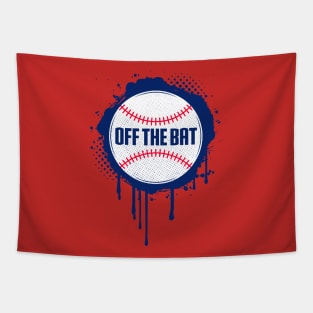 OTB Baseball Drip Tapestry