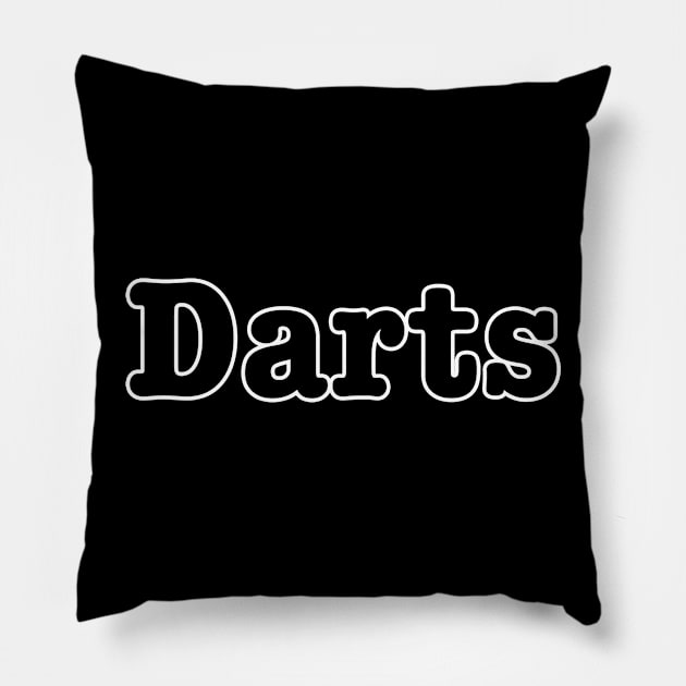 Darts Pillow by lenn