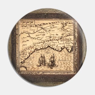 Vintage maps Pin